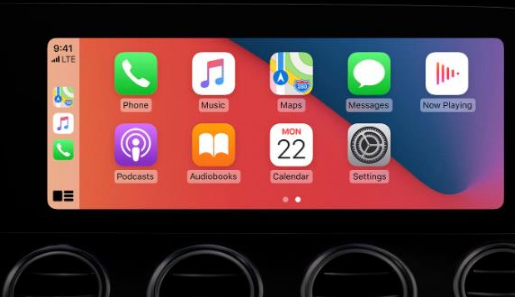 淮北apple维修网点分享如何将iPhone连接到CarPlay 